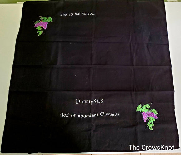 Dionysus Alter Cloth/Wrap - The Crows Knot
