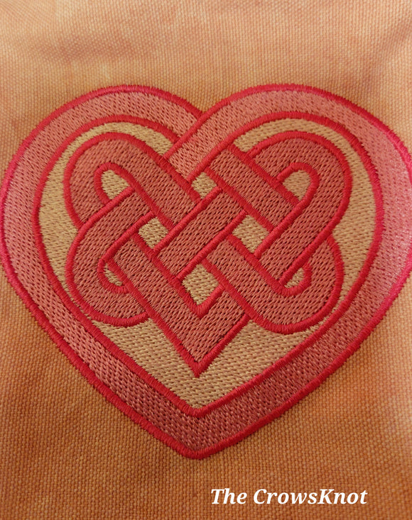 Celtic Heart Knot Tarot Bag - *Valentine's Special* - The Crows Knot