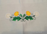 Fox and Dandelions Altar Cloth * Loki's Bloom - The Crows Knot