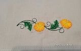 Fox and Dandelions Altar Cloth * Loki's Bloom - The Crows Knot