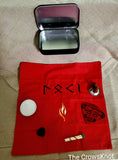 Loki Travel Altar * Altoid Pocket Altar * Portable Altar Tin - The Crows Knot