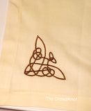 Embroidered Altar Cloth * Loki * Norse God * Heathen* Asatru * Pagan - The Crows Knot