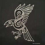 Celtic Raven Triskele Altar Cloth * Morrigan* - The Crows Knot