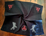 Celtic Raven Triskele Altar Cloth * Morrigan* - The Crows Knot