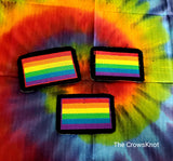 Iron-on Rainbow Pride Flag Patch - The Crows Knot