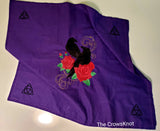 Ravens and Roses Altar Cloth * Morrigan* - The Crows Knot