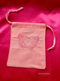 Skeleton Heart Hands Tarot/Rune Bag * Valentines Special * - The Crows Knot