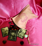 Skeleton Heart Hands Tarot/Rune Bag * Valentines Special * - The Crows Knot