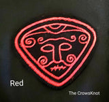 Iron-on Snaptun Stone Loki Patch *Norse* Pagan* Heathen - The Crows Knot