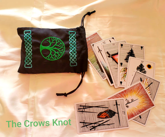 World Tree Celtic Knot Tarot/Rune Bag.
