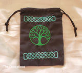 World Tree Celtic Knot Tarot/Rune Bag.