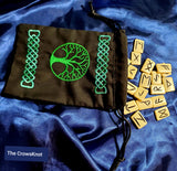 World Tree Celtic Knot Tarot/Rune Bag.