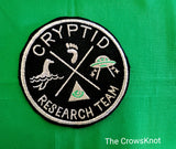 Iron-On Cryptid Research Team Patch - The Crows Knot