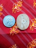 Hand-Carved Elder Futhark Runes.