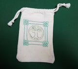 Celtic Knot World Tree Tarot/Rune Bag.